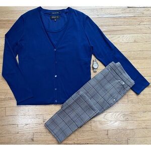 Royal Blue Sweater Set